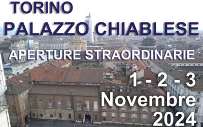 APERTURE STRAORDINARIE DI PALAZZO CHIABLESE 1-2-3 NOVEMBRE